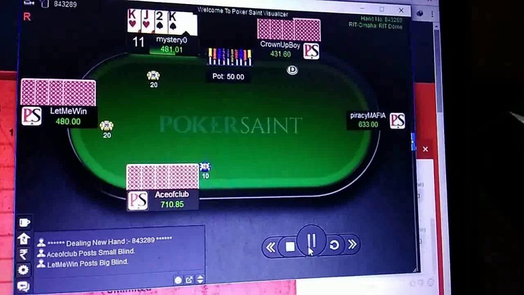 Pokersaint poker game